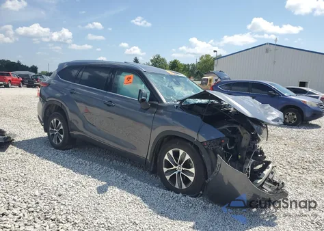 2021 Toyota Highlander Xle from USA, damaged, VIN 5TDHZRBH5MS125790